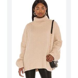 LBLC The Label Casey Sweater in Oatmeal Small